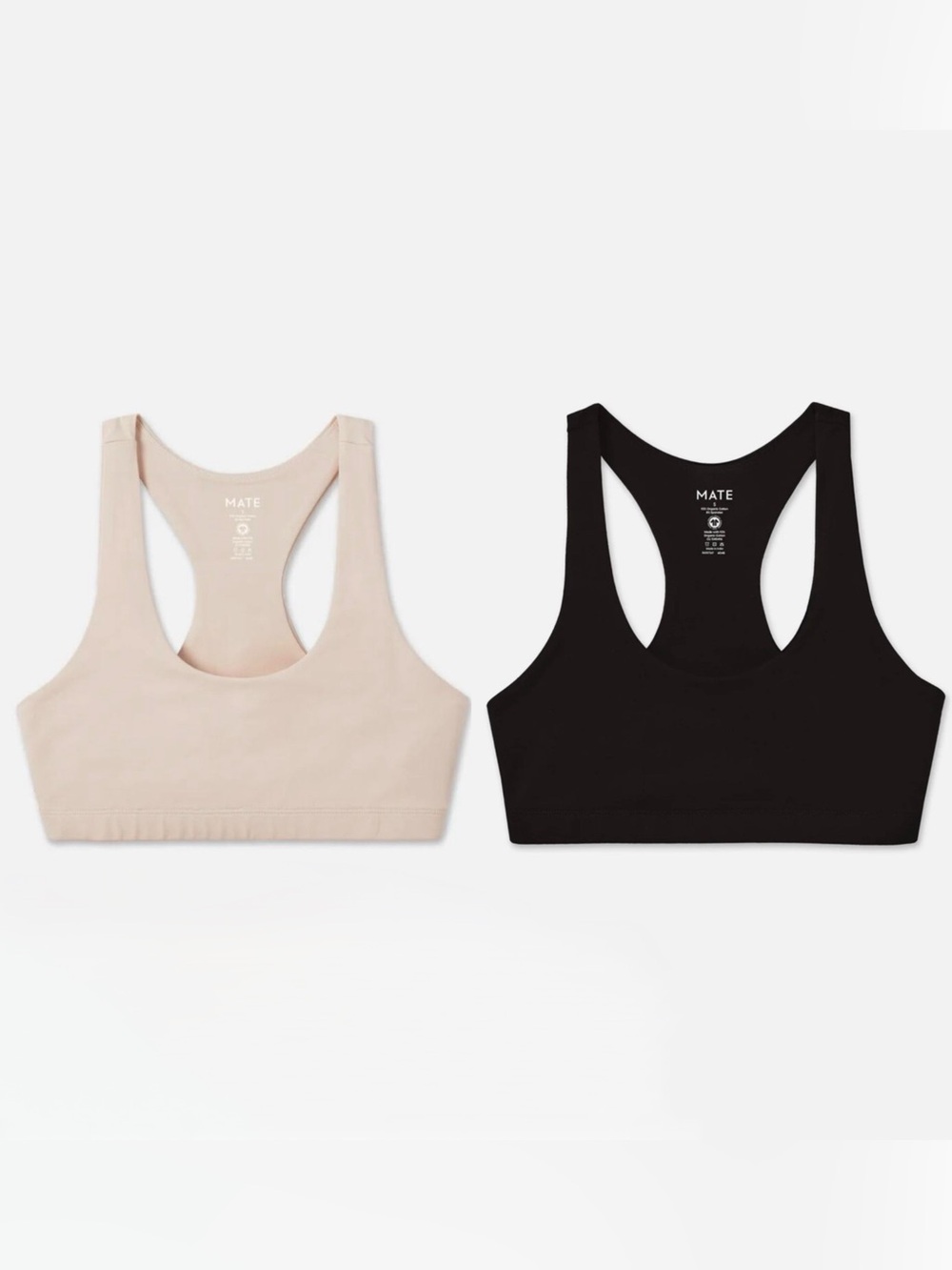 MATE The Label Organic Stretch Sports Bra
